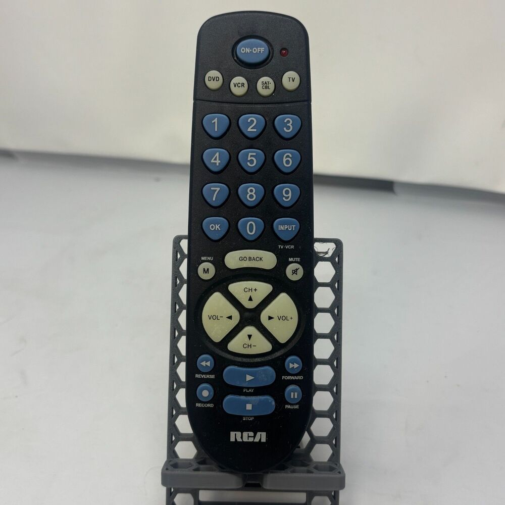 RCA RCR450 4 Device Big-Button Universal Remote Control DVD VCR SAT/CBL TV